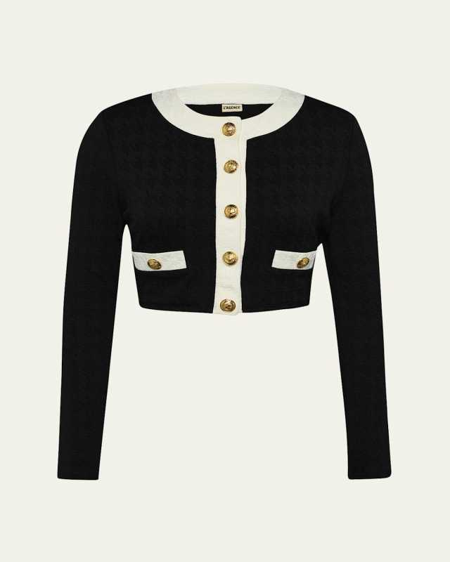 Adaline Colorblock Chic Swim Cardigan